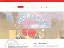 Tablet Screenshot of cherrycitywaxworks.com